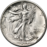 1934-D Walking Liberty Half Choice BU+ Blast White Superb Eye Appeal