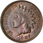 1907 Indian Cent