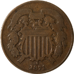 1871 Two (2) Cent Piece