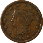 1840 Large Cent - Small Date