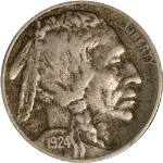 1924-D Buffalo Nickel