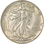 1943-P Walking Liberty Half