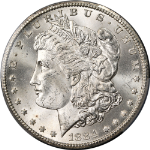 1884-CC Morgan Silver Dollar PCGS MS65 Blast White Nice Eye Appeal