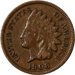 1908-S Indian Cent - Key Date