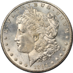 1884-CC Morgan Silver Dollar OGH PCGS MS65 Superb Eye Appeal Strong Strike