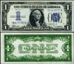 FR. 1606 $1 1934 Silver Certificate C-A Block Choice CU