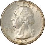 1935-P Washington Quarter