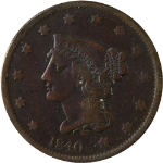 1840 Large Cent