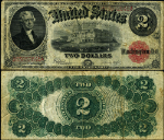 FR. 60 $2 1917 Legal Tender VF