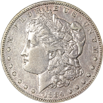 1884-S Morgan Silver Dollar