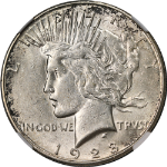 1928-S Peace Dollar NGC AU58 Decent Eye Appeal Nice Luster