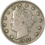 1907 Liberty V Nickel