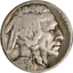 1924-S Buffalo Nickel