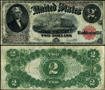 FR. 60 $2 1917 Legal Tender VF