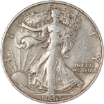 1942-S Walking Liberty Half