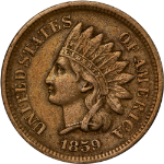 1859 Indian Cent