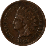 1868 Indian Cent