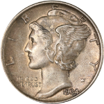 1934-P Mercury Dime