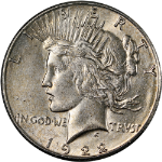 1922-S Peace Dollar