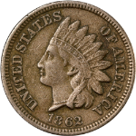 1862 Indian Cent