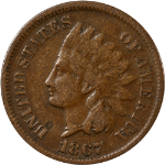 1867 Indian Cent