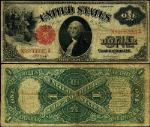 FR. 37 $1 1917 Legal Tender Fine+ - Pinholes