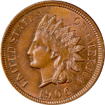 1906 Indian Cent