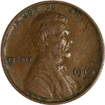 1910-S Lincoln Cent