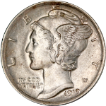 1919-P Mercury Dime