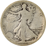 1916-D Obverse Walking Liberty Half