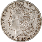 1882-CC Morgan Silver Dollar - Choice