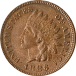 1886 Type 1 Indian Cent - Choice++