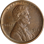 1912-S Lincoln Cent - Choice