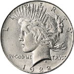 1922-S Peace Dollar