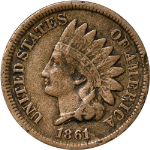 1861 Indian Cent