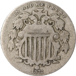 1872 Shield Nickel