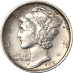 1918-D Mercury Dime