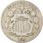 1870 Shield Nickel