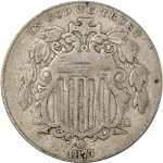 1873 Shield Nickel - Open '3'