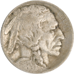 1913-D Type 1 Buffalo Nickel