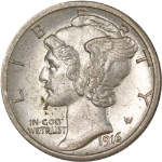 1916-S Mercury Dime