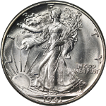 1941-D Walking Liberty Half PCGS MS65 Blast White Superb Eye Appeal