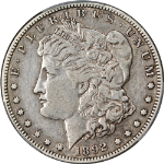 1892-S Morgan Silver Dollar PCGS VF35 Great Eye Appeal Nice Strike