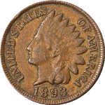 1893 Indian Cent