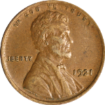 1921-P Lincoln Cent