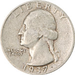 1937-D Washington Quarter