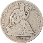 1859-O Seated Half Dollar