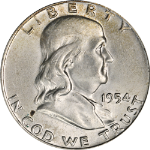 1954-D Franklin Half Dollar