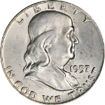 1957-D Franklin Half Dollar