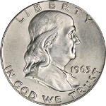 1963-D Franklin Half Dollar